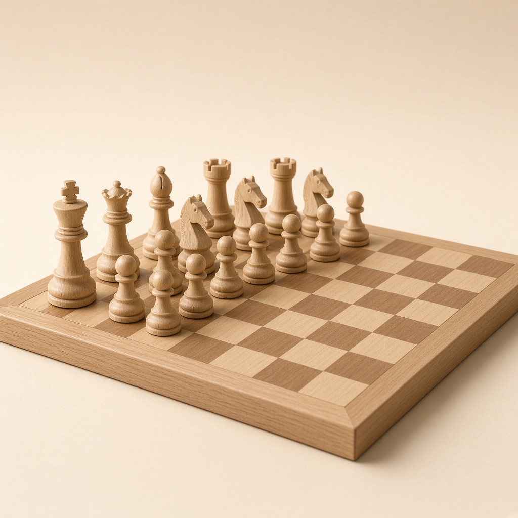 Set de juego clásico madera